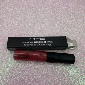 MAC Cosmetics, plush glass in color full for you.